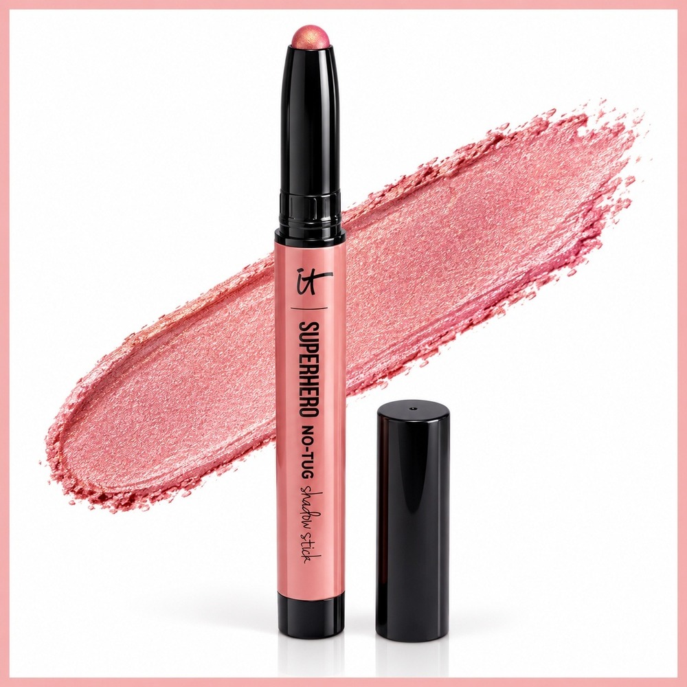 IT‎ Cosmetics Superhero No-Tug Shadow Stick Glimmering Rose Shimmer Eyeshadow